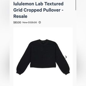 Lululemon lab black textured matching set